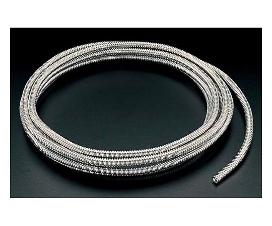 エスコ 呼13/16.0粍 x10m フレキパイプ(ｽﾃﾝﾚｽ製) 1巻 EA424AC-13