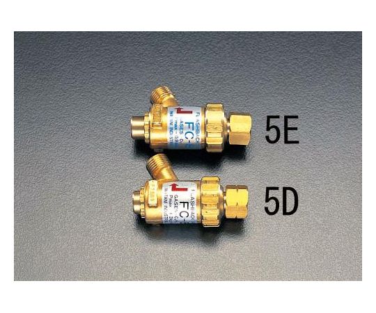 エスコ 乾式安全性のある器(逆火押しとどめる器/可燃性ｶﾞｽ用) 1個 EA300-5D