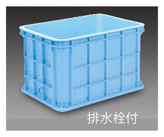 エスコ 883x642x517粍/ 211L 入れもの(水抜き栓付) 1個 EA506AG-2