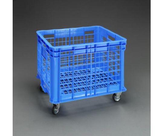エスコ 1065x770x624粍/410L 容れもの(ｷｬｽﾀｰ付) 1個 EA506AG-62