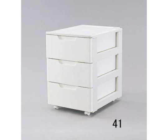エスコ 440x550x 670粍 抽き出し式納める入れもの(3段) 1個 EA506L-41