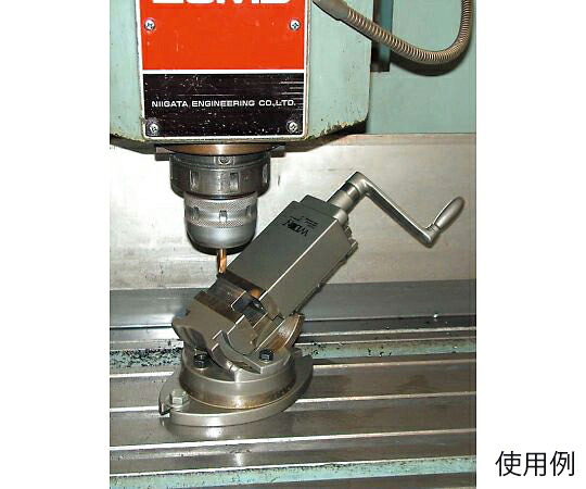 エスコ 75粍 マシンバイス(2ｳｪｲ 角度付) 1台 EA525AK-3