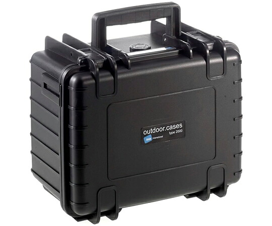 B＆W OUTDOOR CASES TYPE2000RPD 黒いこと 1個 【大型商いものの為代引不可】