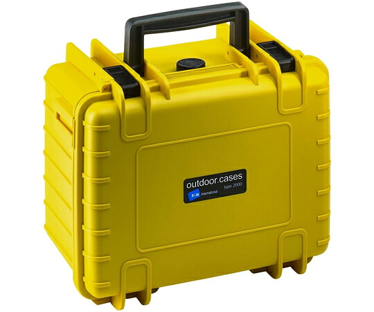 B＆W OUTDOOR CASES TYPE2000RPD イエロ- 1個 【大型商いものの為代引不可】