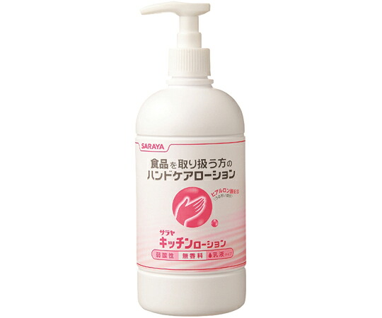 サラヤ 勝手もとローション剤 480mL 揚水機付 10本入 1容れもの(10本入) 46100