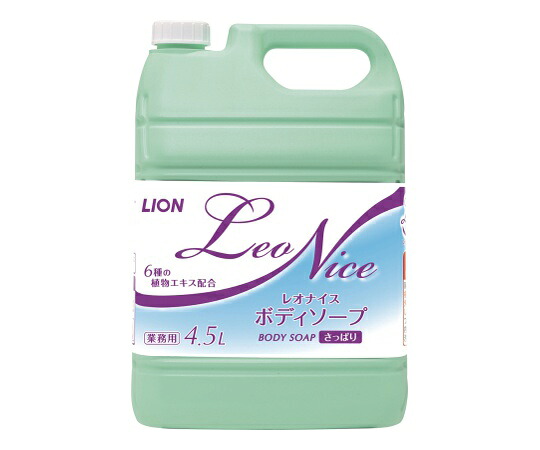 ライオンハイジーン レオ好いたらしい さっぱり上半身石ケン 4.5L×3入 1入れもの(3個入) 14903301221781