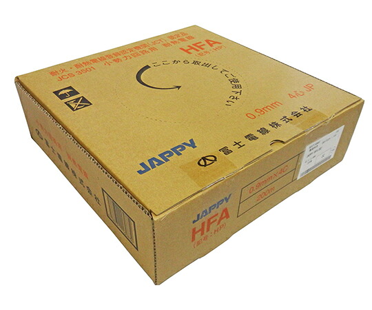 JAPPY 弱電電気回路用 耐熱電話線 1箱（200m入） HP(HFA) 0.9MMX4C-JP