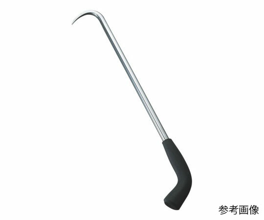 アズワンカタログ製品 エマストラーゴム柄ステンレス手鉤 36cm