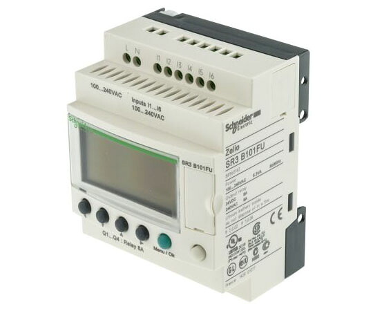 シュナイダーエレクトリック 理論の道筋モデュール 見せびらかす付き添い人 中継ぎ 4 x Output 100 → 240 V ac SR3B101FU 医薬品・コンタクト・介護-治療機器