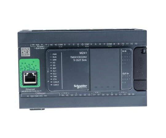 シュナイダーエレクトリック PLC （CPUユニット）ユニット  シリーズ名：Modicon M241 TM241CEC24U