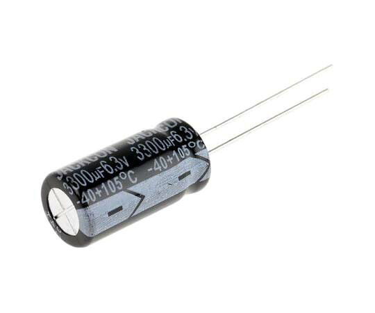 RS Pro 電解コンデンサ 3300μF 6.3V dc 1袋（500個入） 170-1152 医薬品・コンタクト・介護-その他-治療機器