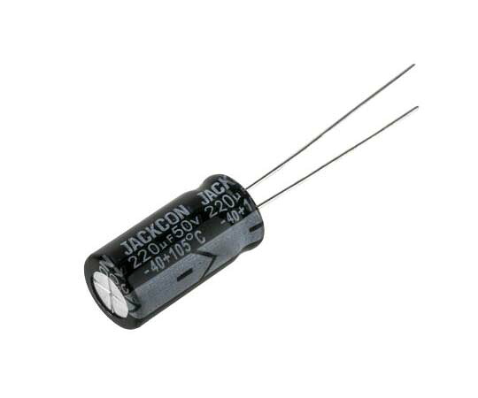 RS Pro 電解コンデンサ 220μF 50V dc 1袋（1000個入） 170-1250 医薬品・コンタクト・介護-その他