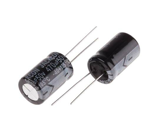 RS Pro 電解コンデンサ 470μF 50V dc 1袋（250個入） 170-1256 その他-治療機器-医薬品・コンタクト・介護