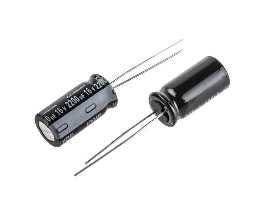 ニチコン 電解コンデンサ 2200μF 16V dc 1箱（200個入） UVY1C222MPD その他-医薬品・コンタクト・介護-治療機器