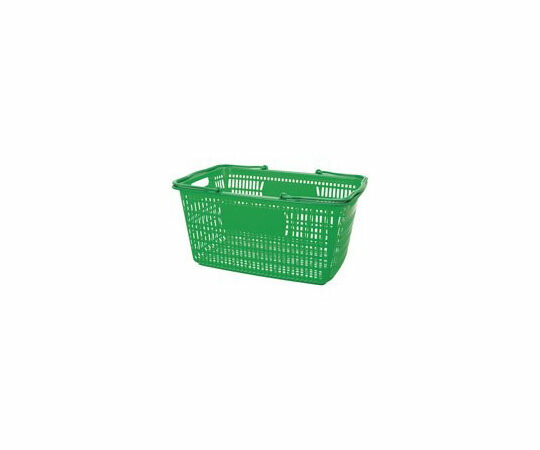 かっこ良いありがた味 販売店かご 30L 緑 10個 B264J-GR10 治療機器-医薬品・コンタクト・介護-その他