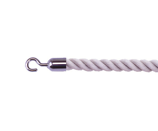 ナカキン ロープパーティション用荷縄 薄墨色 KR-25-GR