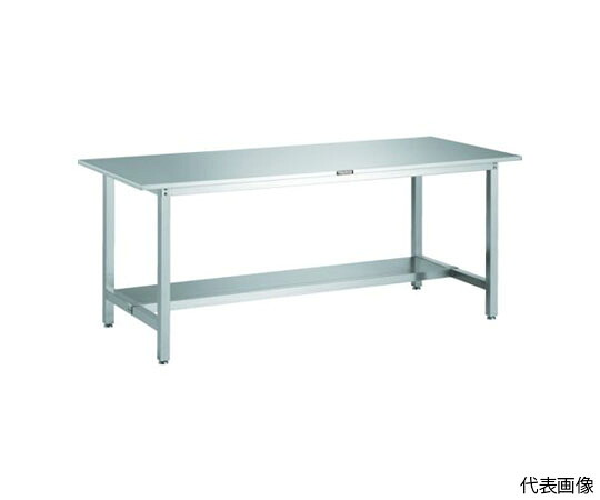 トラスコ中山 SUS304作業台 1500X600XH740 下棚1枚付 SW3-1560LT