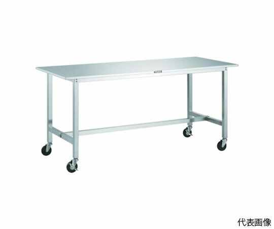 トラスコ中山 SW3型櫂ステンレス鋼御役目台 （導電ステンレス鋼金具拷問台付・SUS304） 1800×600 SW3-1860CD100