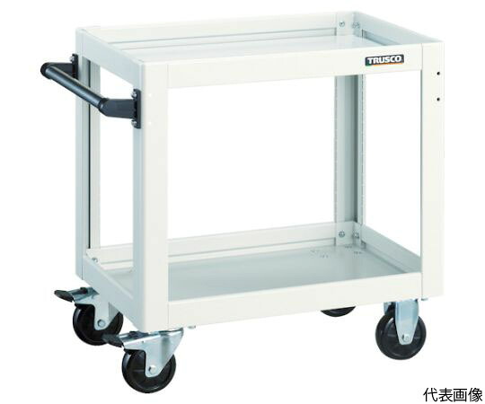 【大型品別途貨物輸送】 トラスコ中山 物の具手押し車 海豚 750X500 YG色 DLWS-672-YG その他-医薬品・コンタクト・介護