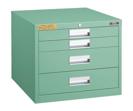 トラスコ中山 LVE型押し入れ 500X550XH420 抽き出し4段 LVE-424