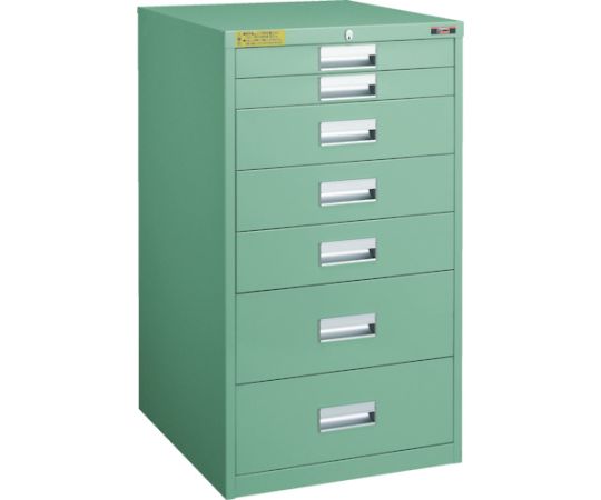 トラスコ中山 LVE型収納家具 500×550×H880 抽き出し7段 LVE-888