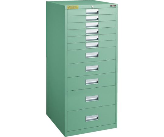 トラスコ中山 LVE型キャビネット 500×550×H1100 引出11段 LVE-1106