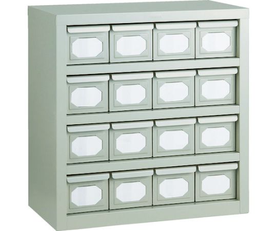 【大型品別途貨物輸送】 トラスコ中山 K型抽き出し社会的単位 592X609 V-1X16個 ネオ薄墨色 K-44N NG 治療機器-その他-医薬品・コンタクト・介護