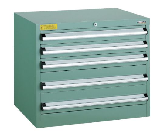 トラスコ中山 VE5S型収納家具 500X550XH600 引き出し5段 VE5S-605