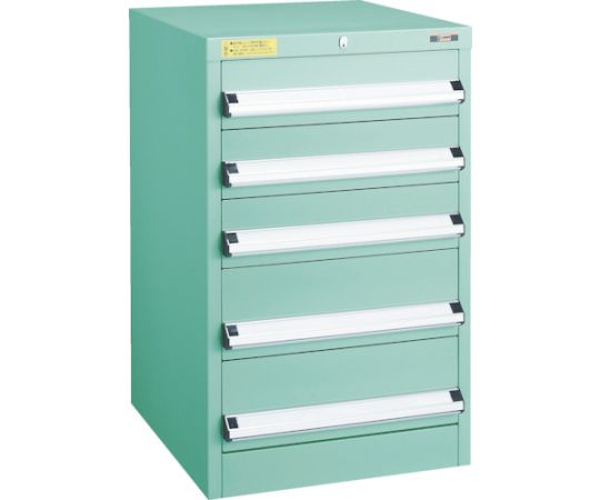 トラスコ中山 VE5S型収納家具 500X550XH800 抽き出し5段 VE5S-801 医薬品・コンタクト・介護-その他-治療機器