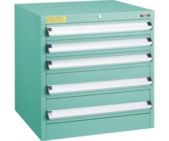 トラスコ中山 VE6S型収納家具 600X550XH600 抽き出し5段 VE6S-605