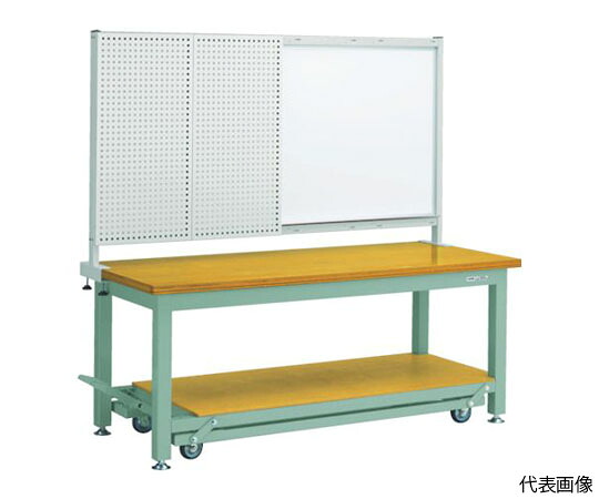 トラスコ中山 STWC型御役目台 1500X750XH740 前ダイアログボックス付 STWC-1500P1 医薬品・コンタクト・介護-その他