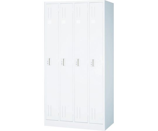 【大型品別途送料】 トラスコ中山 スタンダードロッカー 3人用 900X515XH1790 W色 WL37