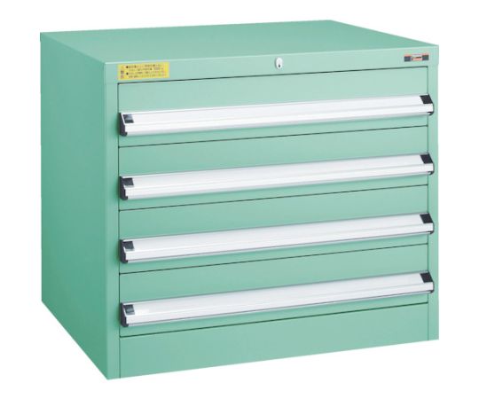 トラスコ中山 VE7S型収納家具 700X550XH600 抽き出し4段 VE7S-601