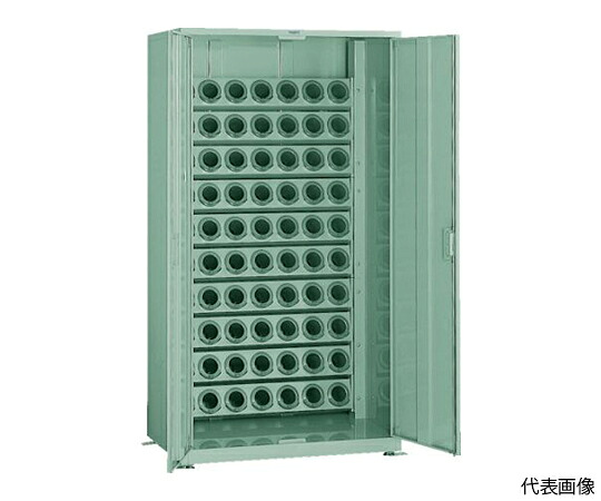 トラスコ中山 ツーリング庫入れ庫BT・NT40用X90個スチール写真戸鍵を掛ける BT40 VTL-1800D BT40