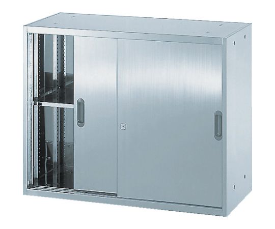 トラスコ中山 ステンレス保管庫（D400） 引違 900XH720 STS4-7