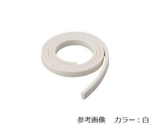 アズワンカタログ製品 シリコンスポンジ 白 10mm×10mm 長さ7m