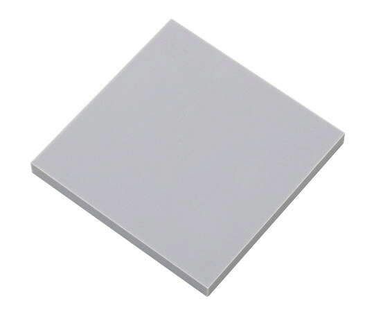 アズワンカタログ生産品 脂標本一皿 堅牢さPVC・薄墨色 □300×5粍 1袋（3枚入） PVCG-□300-5
