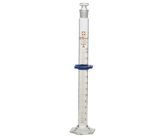 柴田科学の科目 有栓メスシリンダー カスタムA 25mL 目盛り調整基礎づける書き付け その他-医薬品・コンタクト・介護-治療機器