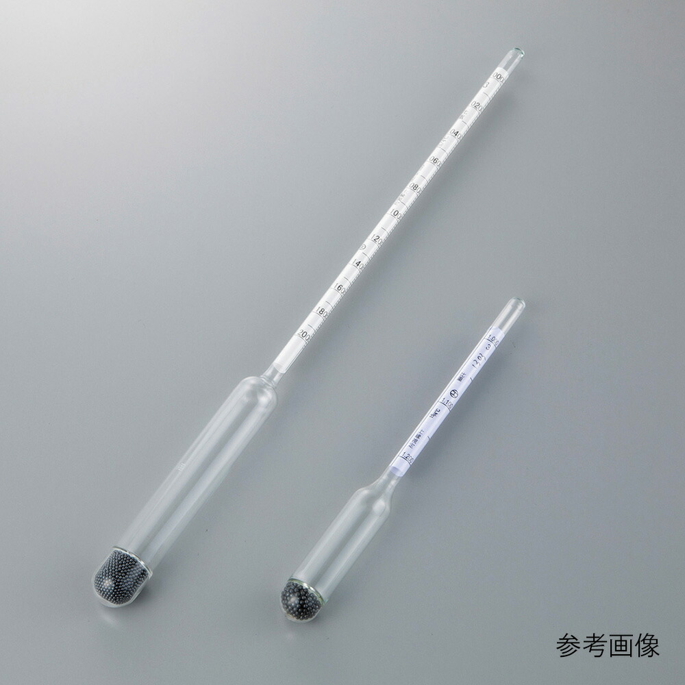 日本計量器工業 【預かり校正（再校正）】標準比重計 小型 No.5 トレサ書類付
