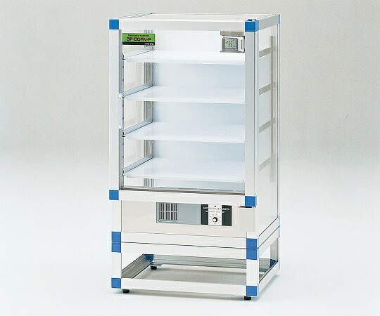アズワン オートドライデシケーターBG・FN 574×524×1065mm 強化プラスチック棚板 校正証明書付 SP-BGFN-P