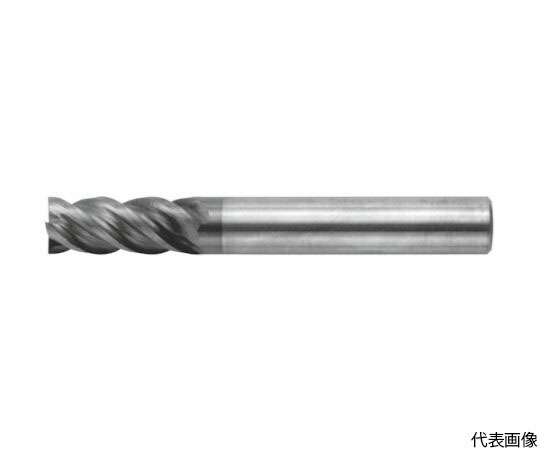 京セラ 超硬スクエアエンドミル コーナランド付きエンドミル 4MFK 刃径7mm 刃長25mm 全長70mm シャンク径8mm 4MFK070-250