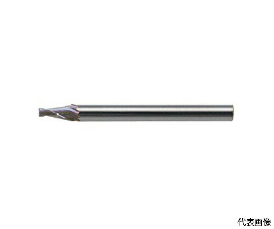 ユニオンツール 超硬エンドミル テーパ φ1×片角 3° CCTE20106