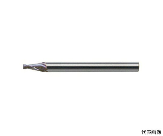 ユニオンツール 超硬エンドミル テーパ φ2.5×片角 4° CCTE20258