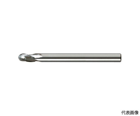 ユニオンツール 超硬エンドミル どんぶり鉢 R4×刃長12 CFB3080-1200LS
