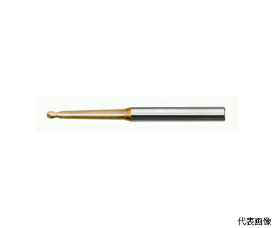 ユニオンツール 超硬エンドミル テーパネックボールR0.3×TN角1.3°X12 HTNB20061203