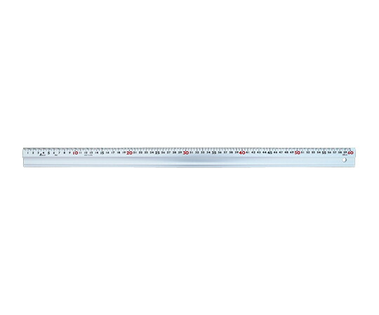 シンワ測定 アルミ直尺 スーパーアル助60cm コルク板付属 英語版校正証明書付 65378
