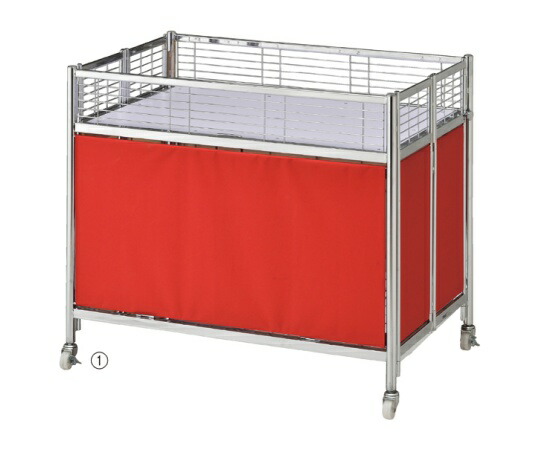 ストア・エキスプレス 中折れワゴン レッド W120cm 61-797-46-2