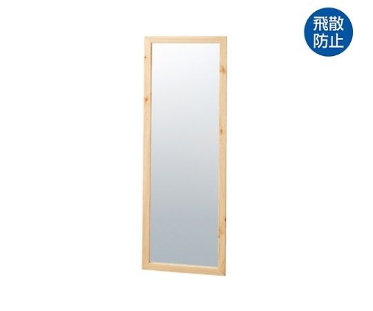 ストア・エキスプレス 木製ワイド立掛けミラー(鏡厚5mm) ナチュラル 61-133-2-1
