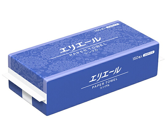 エリエール（大王製紙） ペーパータオル シングル 150枚（大判）×25パック入 20623248