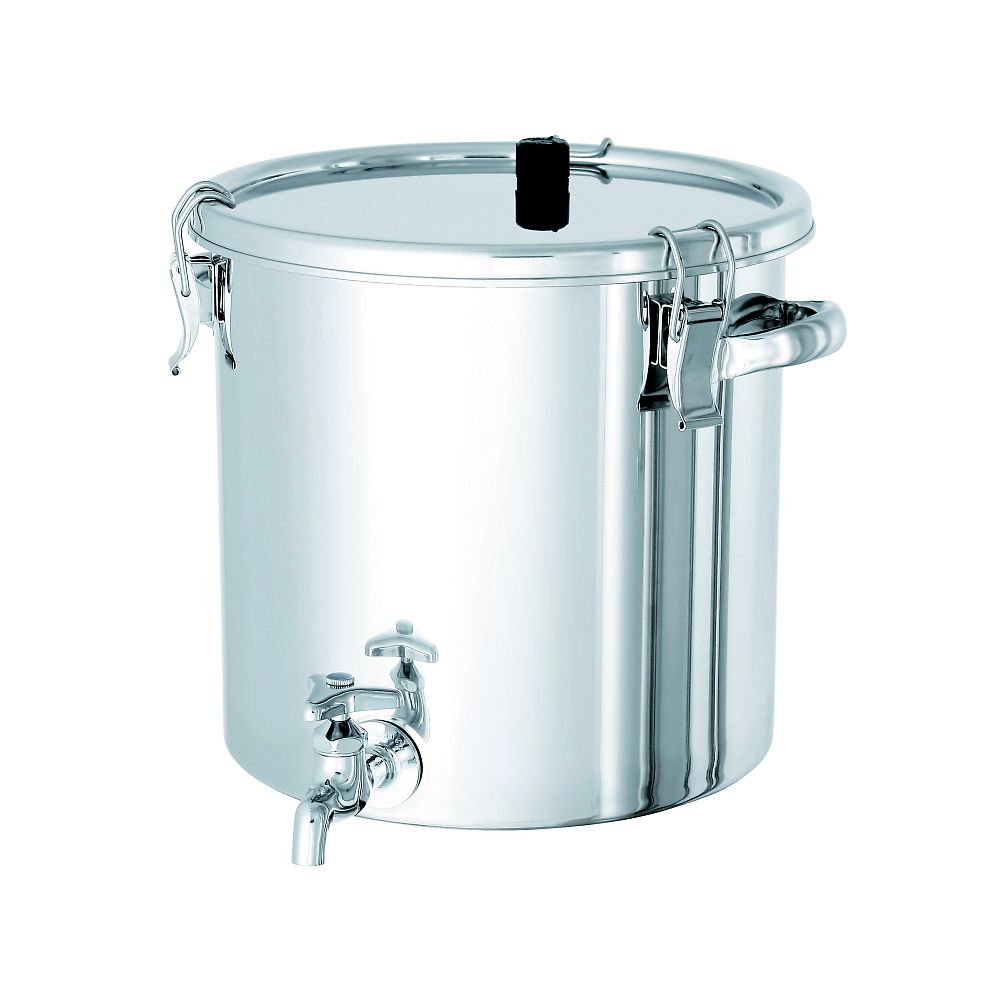 MONOVATE（旧：日東金属実業） 水道の栓付密閉入れもの 空気の状態抜付 25L CTH-W-AIB-33